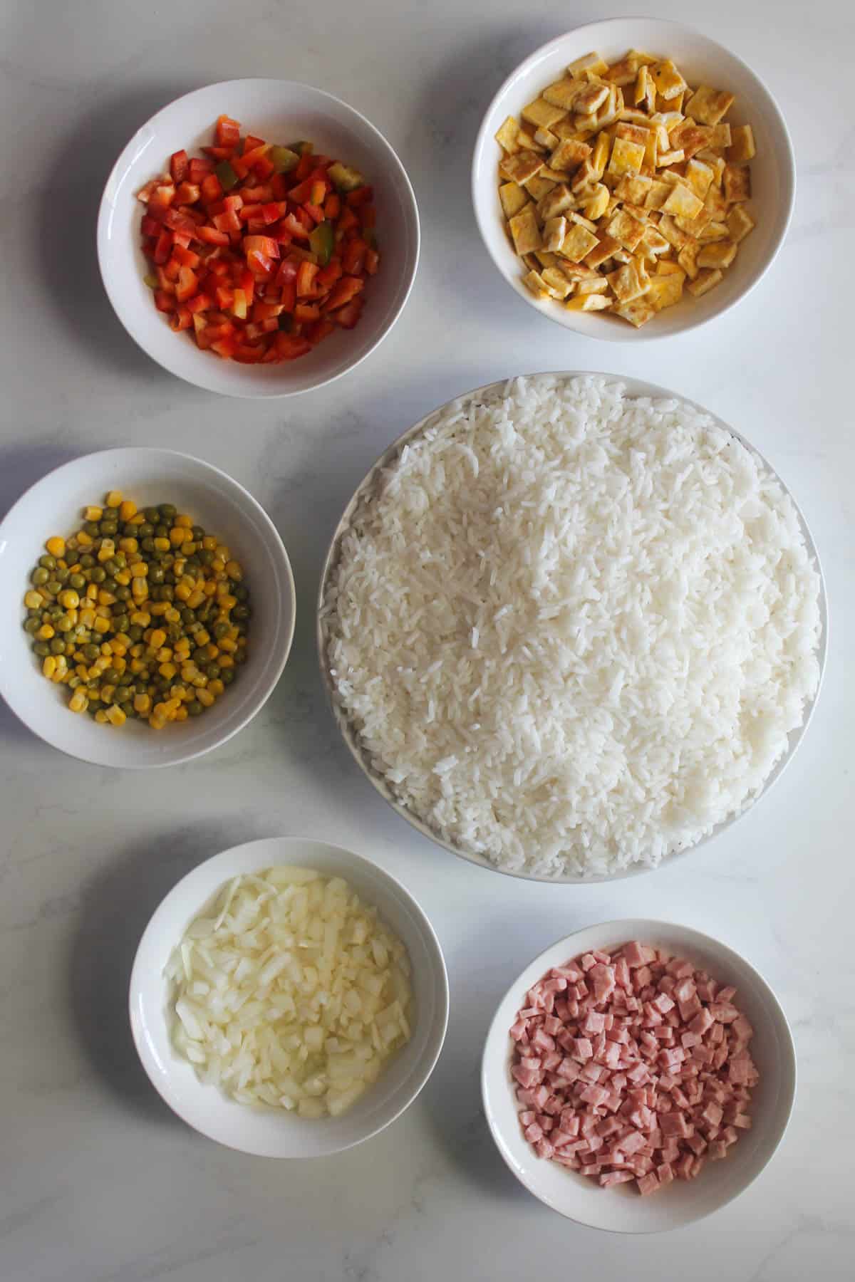 Fried Rice Ingredients